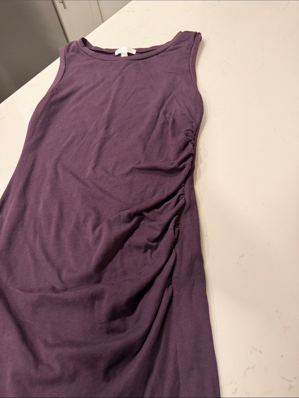 Leith Plum Sleeveless Maxi Dress - Picture 3 of 3